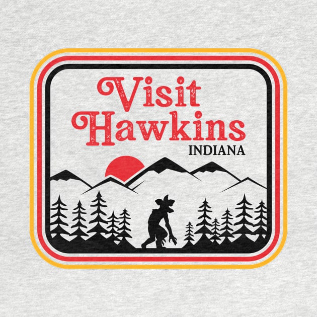 Visit Hawkins Indiana by WMKDesign